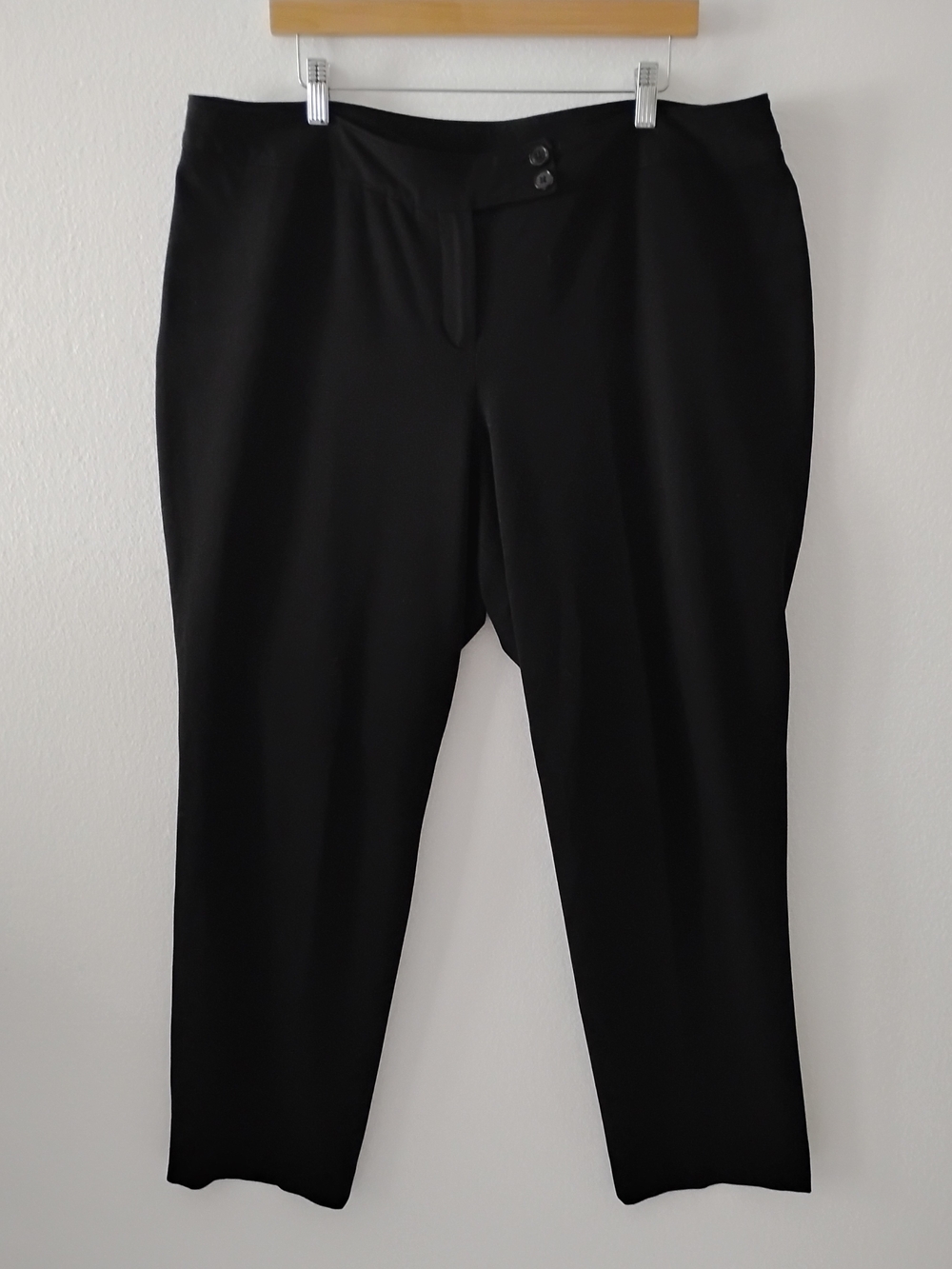 Lane Bryant Women's Plus Size 18 Black Dress Trousers